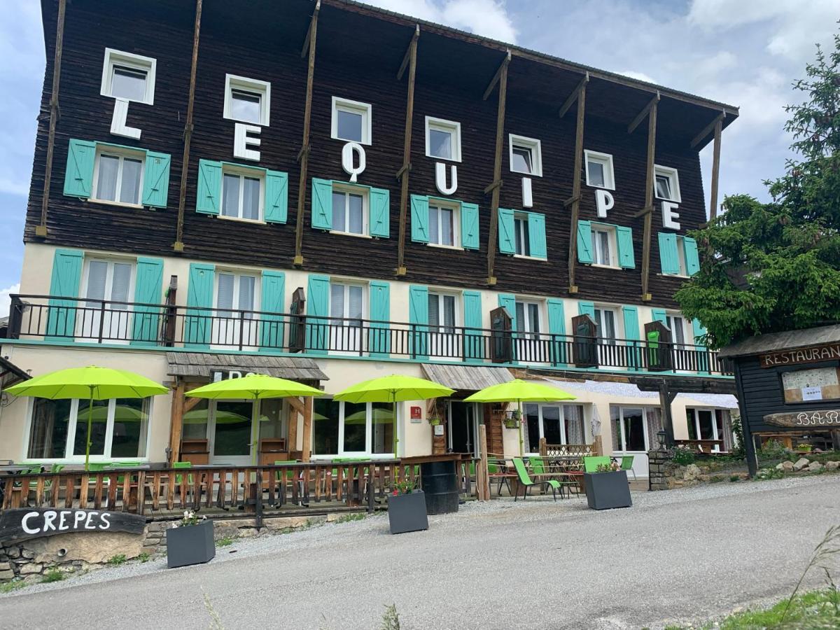 Hotel L'Equipe Le Sauze Exterior photo